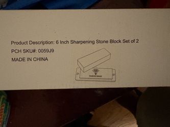 Sharpening stone block