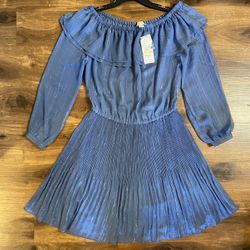 Brand new woman’s Michael Kors brand blue dress up for sale 