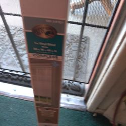 Hampton and Vinyl Blind