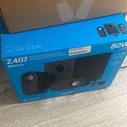 Logitech Z407 speakers brand new never opened