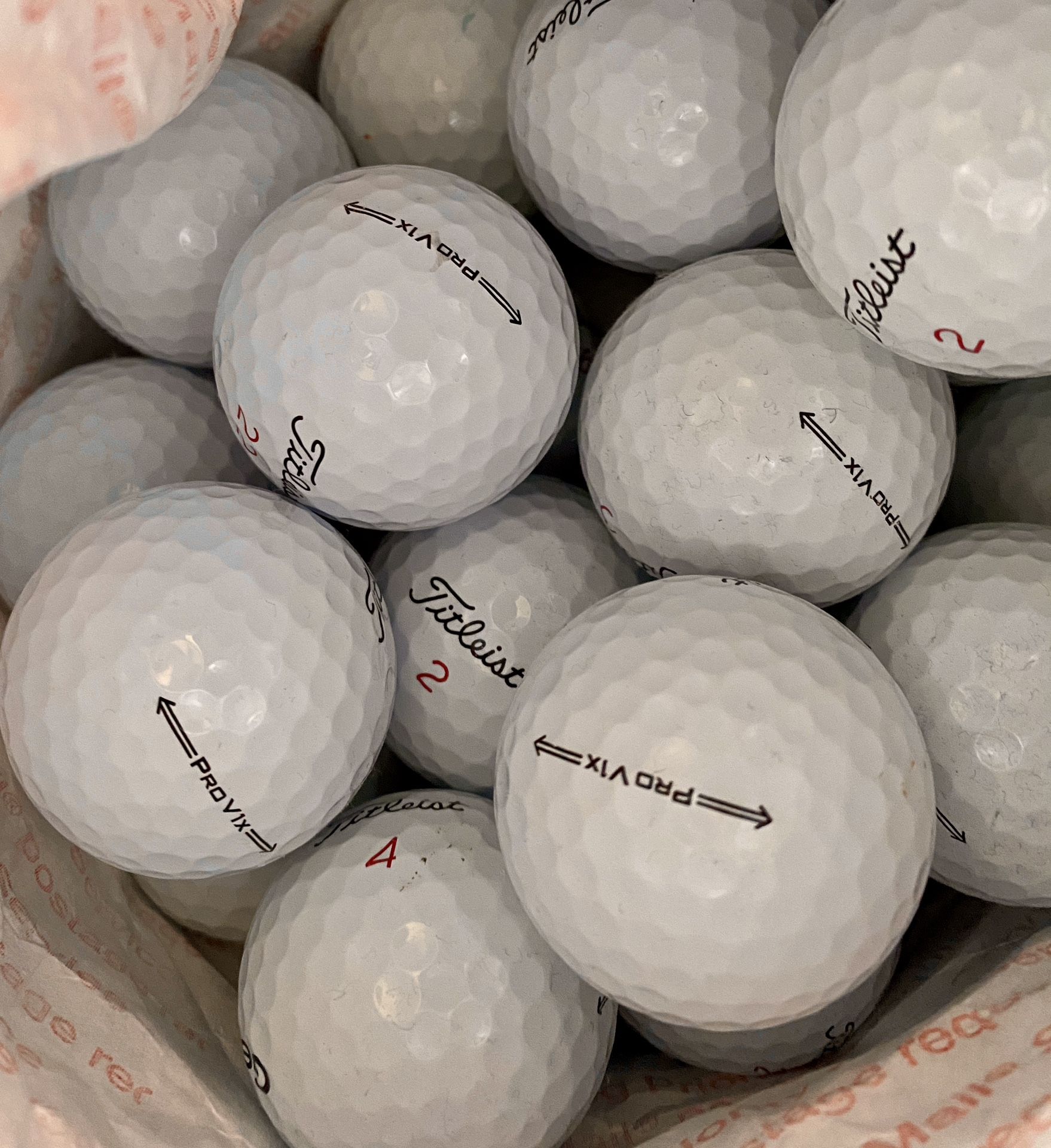 24 Titleist Pro V1x golf balls