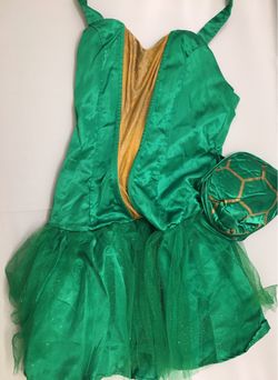 Teenage Mutant  Ninja Turtles Dress Costume Women/Girls Size M Halloween Cosplay Party