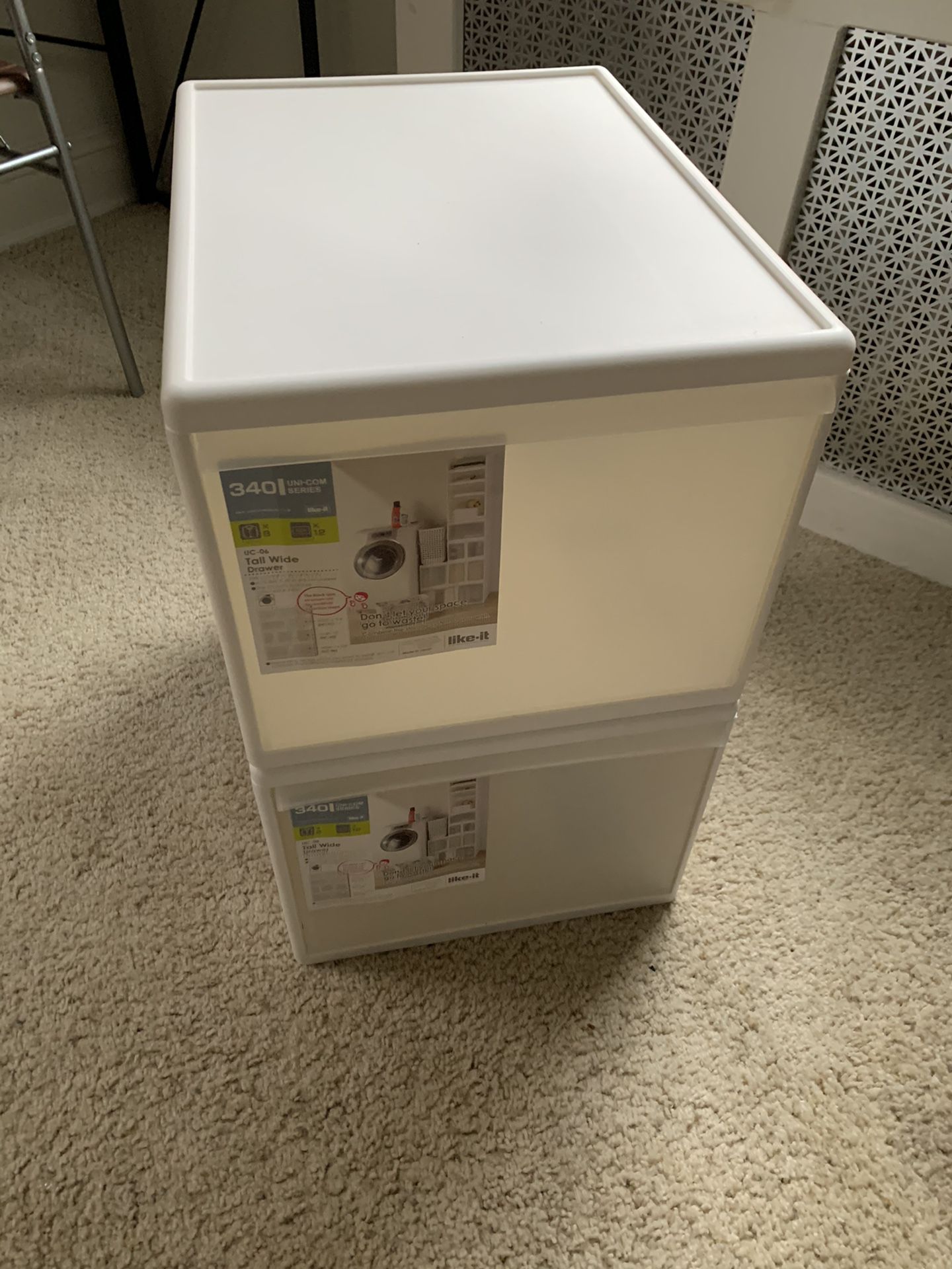Like-it drawer storage bins