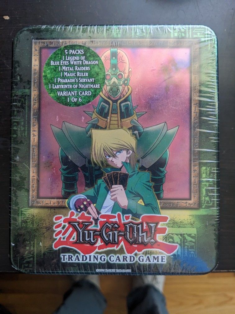 2003 Yugioh Joey Wheeler Jinzo Tin