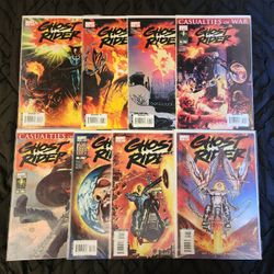 Ghost Rider Comic Book Lot of 8! Vintage. Marvel Comics. Keys. 2006.