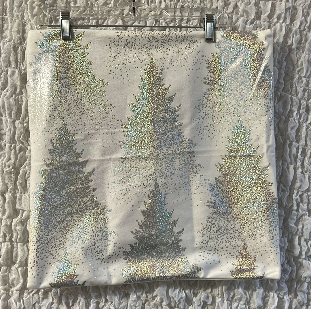 Iridescent Trees Cushion Cover