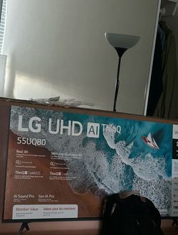 LG 55” UHD 4K Smart TV (55UQ80) – Excellent Condition