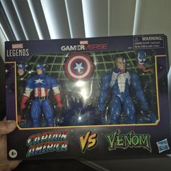 Gamerverse Captain America Vs Venom