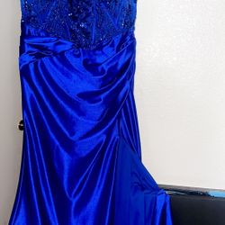 Royal Blue Dress