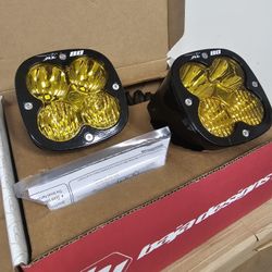 New Baja Designs XL80 Amber Yellow Complete Kit