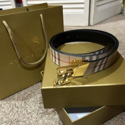 Burbbery Belt