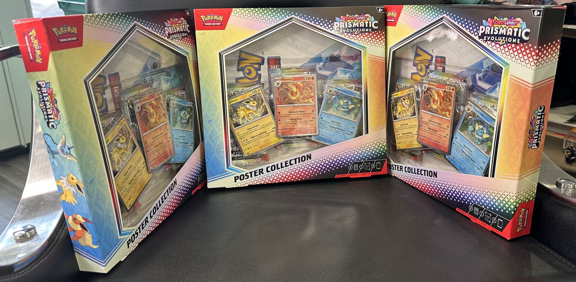Pokemon Prismatic Evolutions Poster Collections