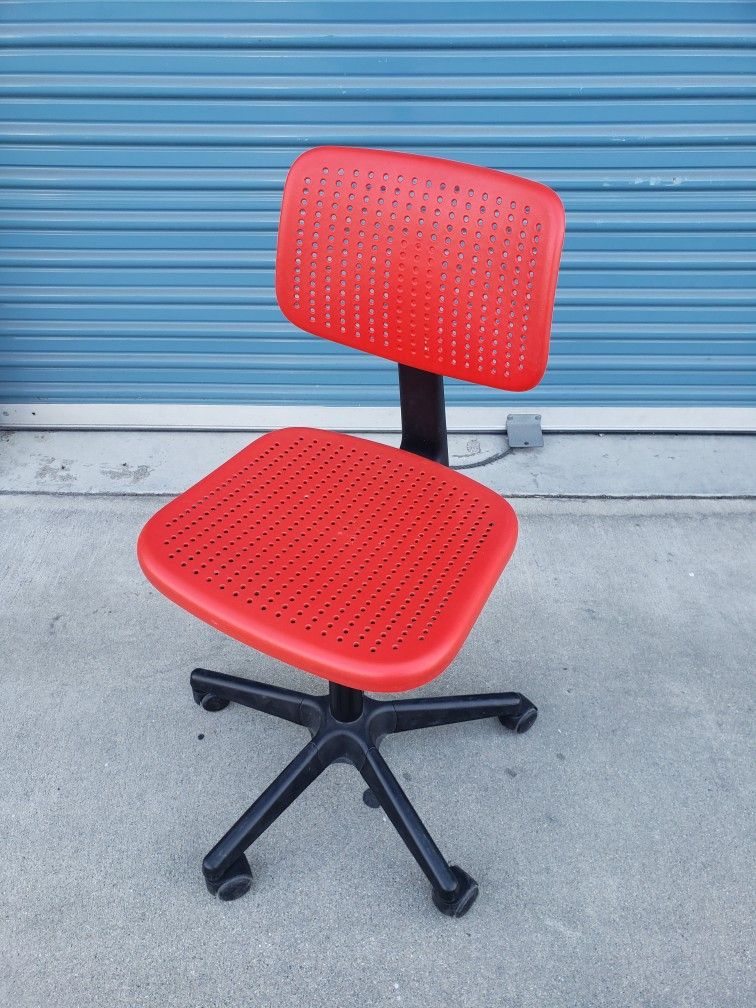 Ikea Red Office Chair