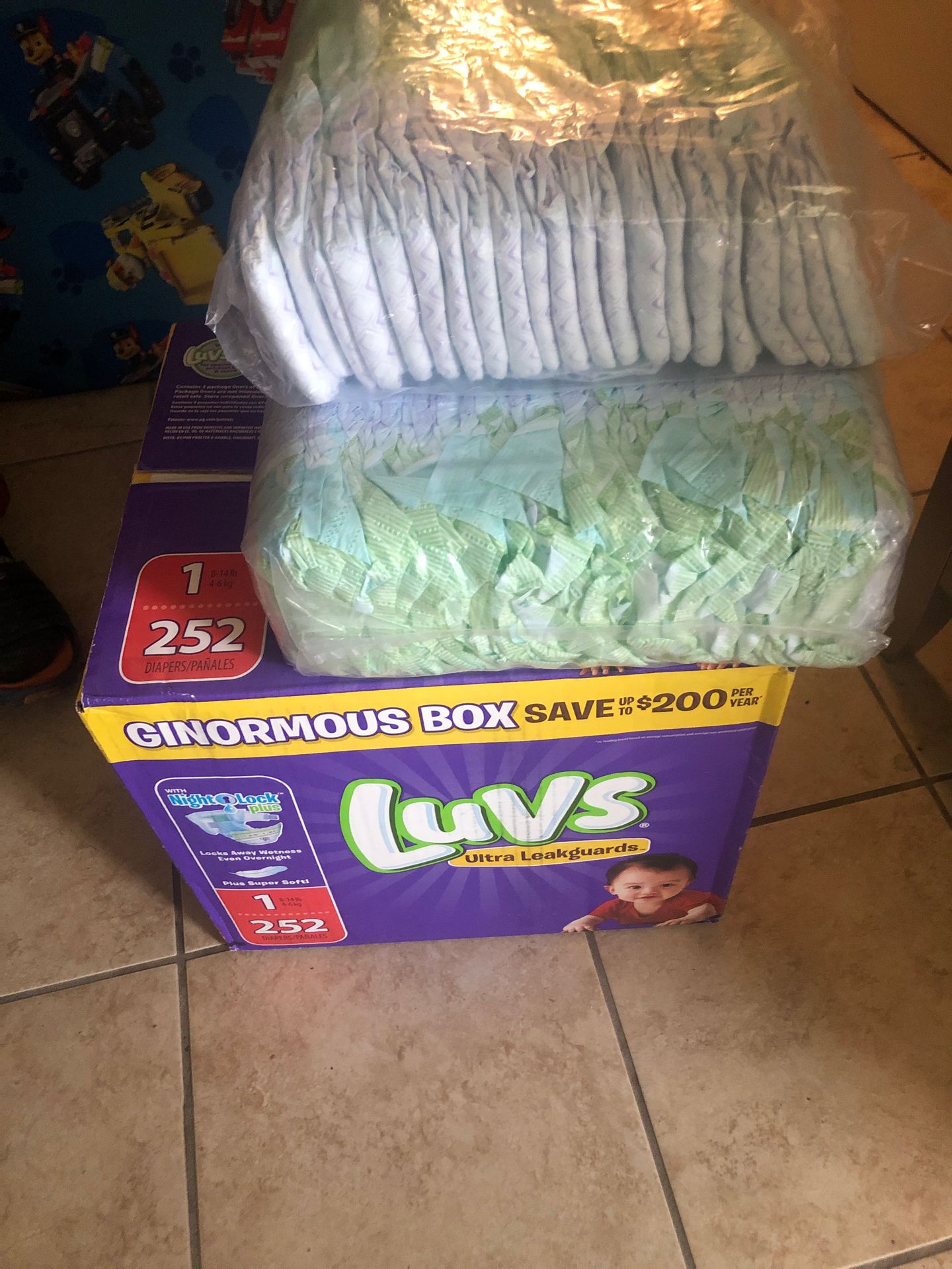 Luvs diapers number # 1 in total 352 for 20$