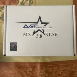  Avet MXL5.8 Star Black/red Reel