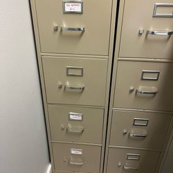 Filing Cabinets - $10 Each 