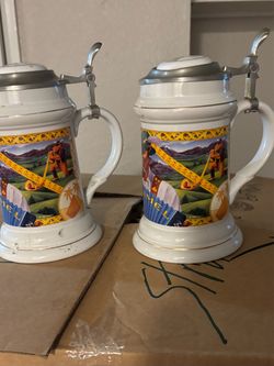 Camel beer steins