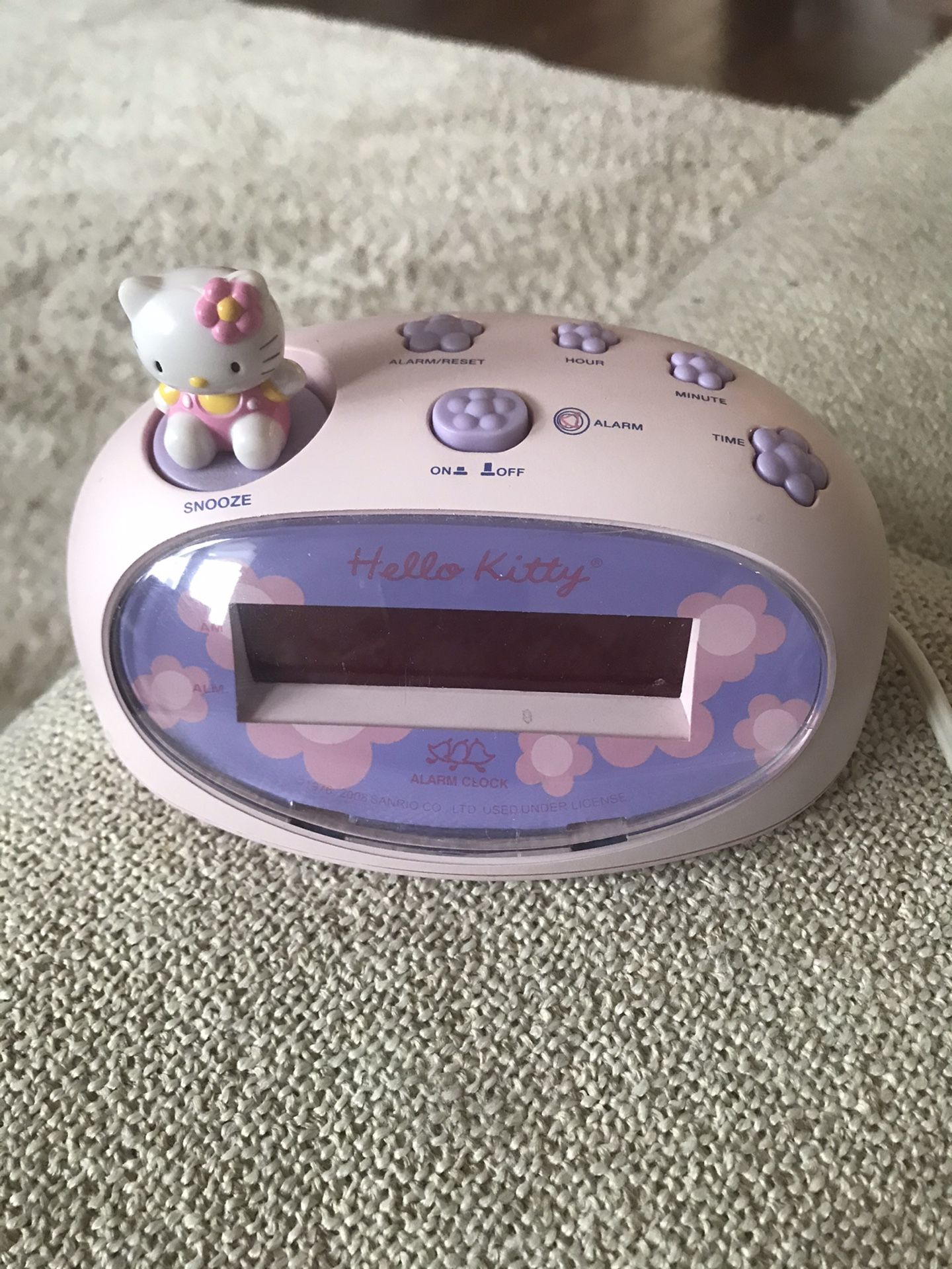 Hello Kitty Alarm Clock