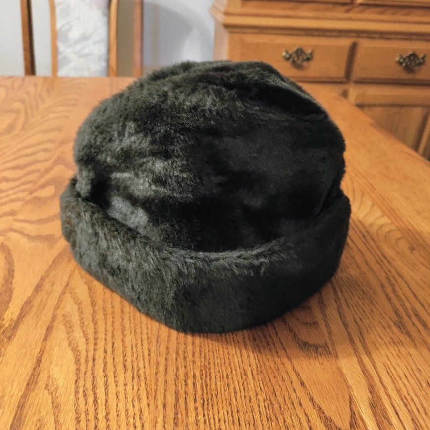 Vintage Cossack Faux Fur Hat