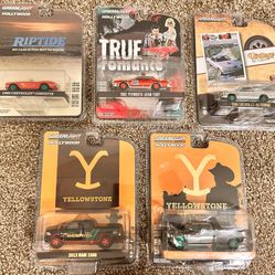 Greenlight Chase Cars - Lot Of 5! 1:64 Diecast 