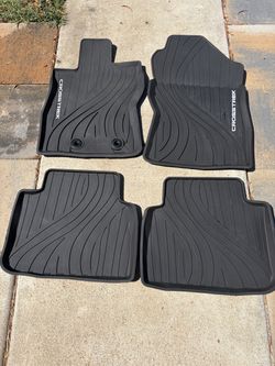 All weather floor mats Crosstrek