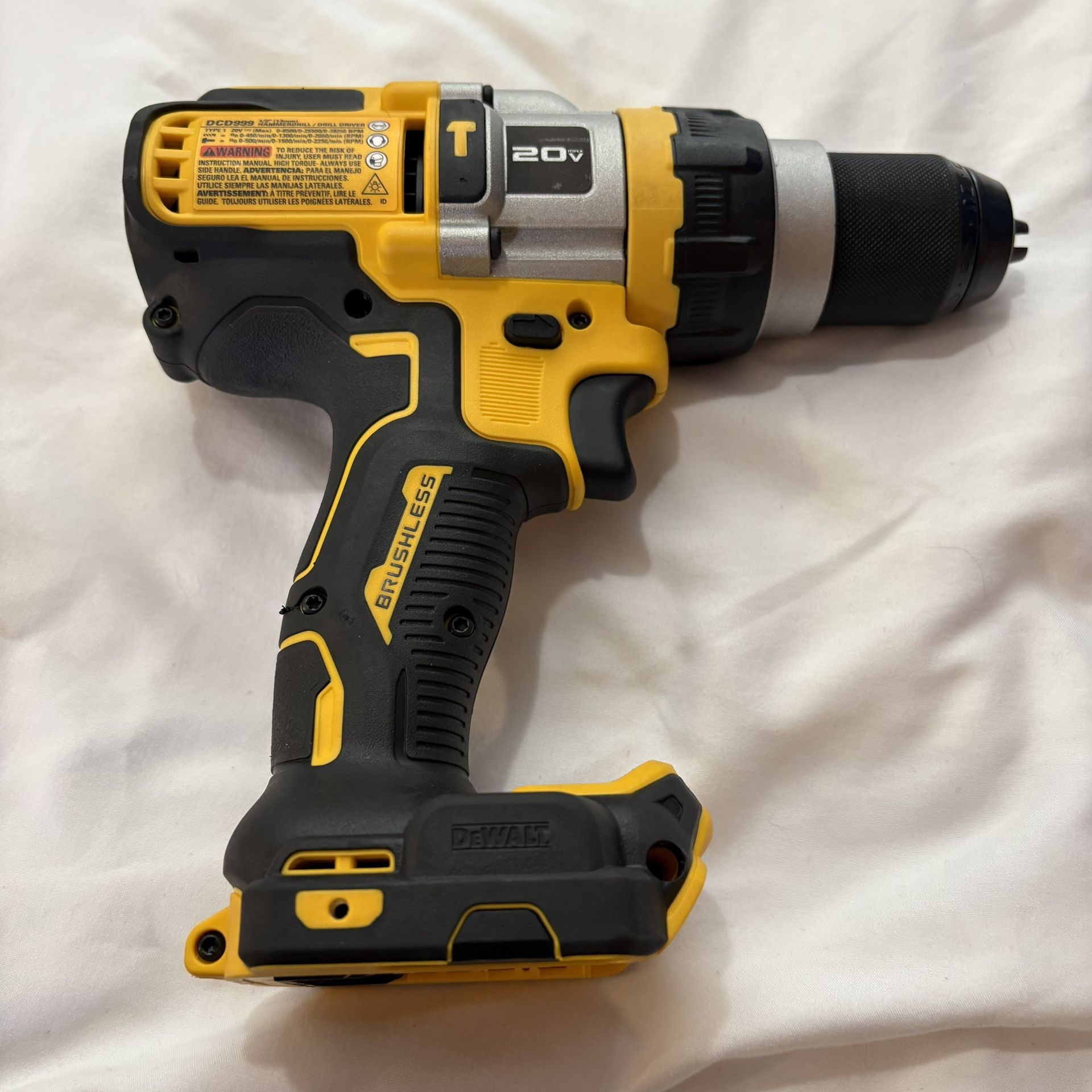 DEWALT FLEXVOLT ADVANTAGE 20V MAX* Hammer Drill, Cordless, 1/2