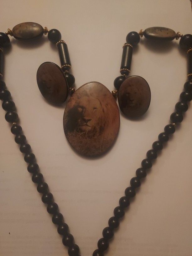 Necklace And Earrings