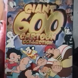 Giant 600 Cartoon Collection Dvd Set 