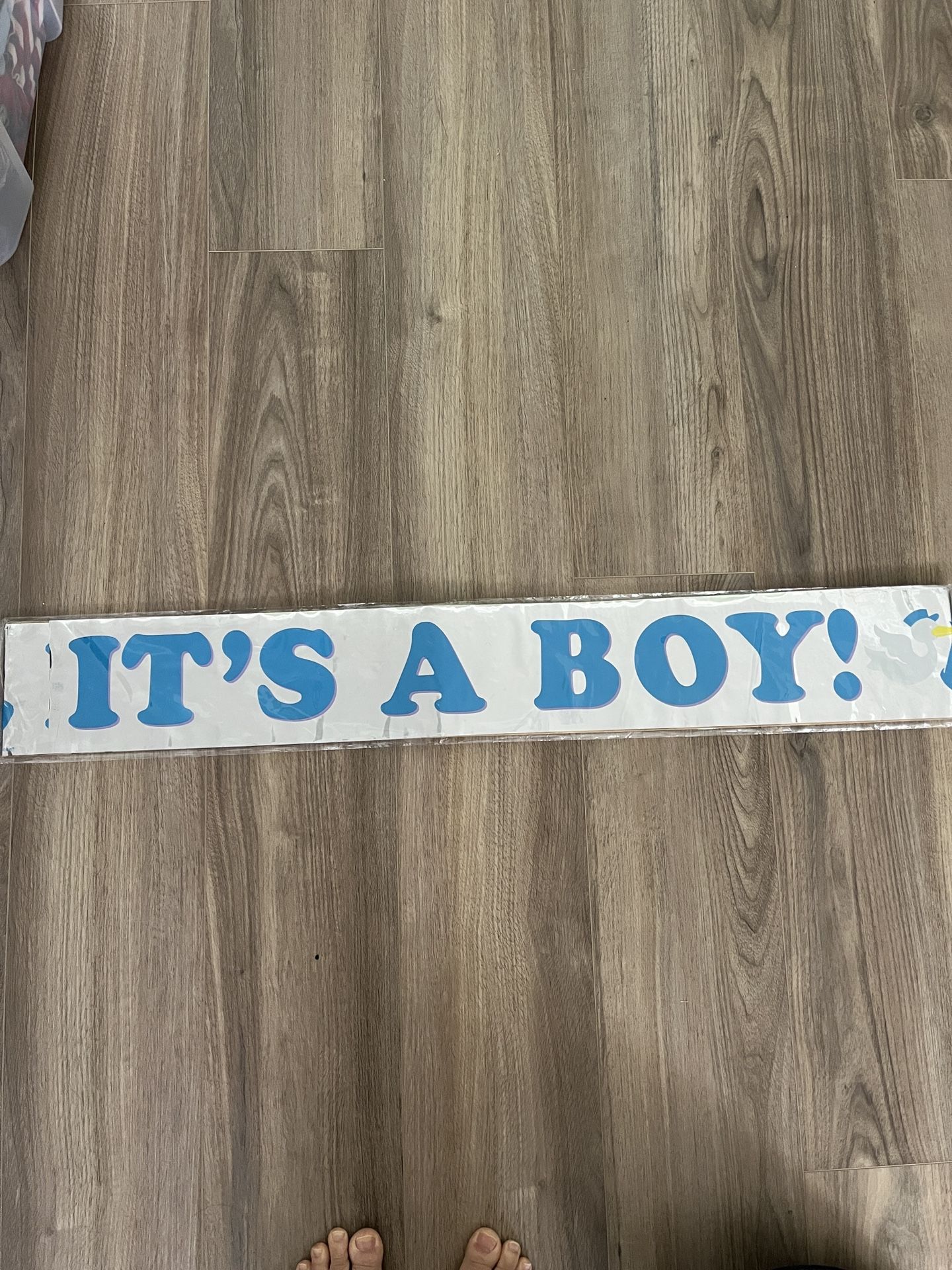 Baby Shower Long Banner