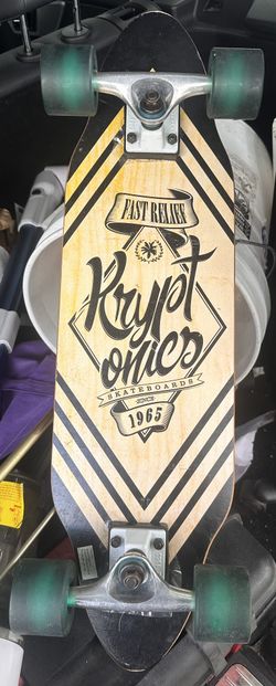 Kryptonics Fast Relief Skateboard