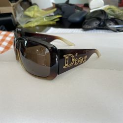 Unisex Christian DIOR Vintage Sunglasses Made In Italy! 