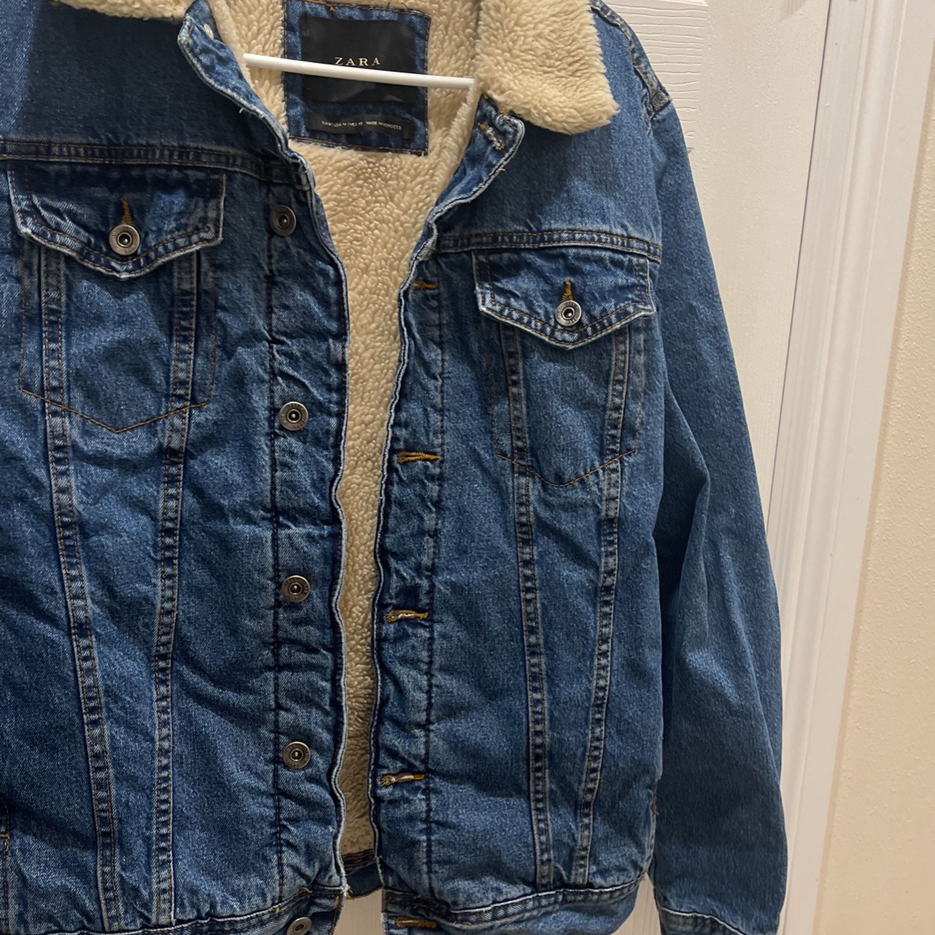 Zara Denim Winter Jacket