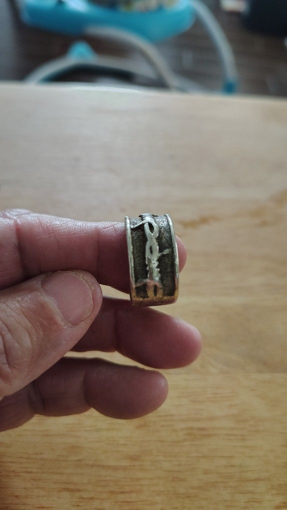 Vintage Sterling Silver Rings Size 10 or 11