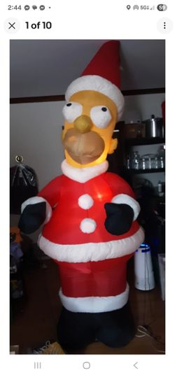 Christmas Simpsons Blowup