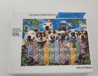 God Says You Are 500 Piece Wooden Jigsaw Puzzle 