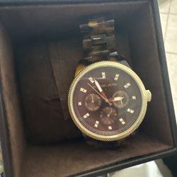 Michael kors Watch Tortoise Shell