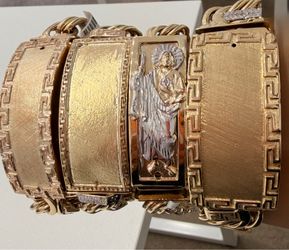 10KT Gold Chinolink Style men’s Bracelet