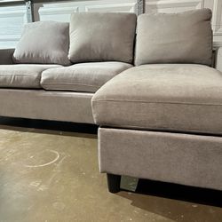Gray Sectional Couch For Sale In Great Condition