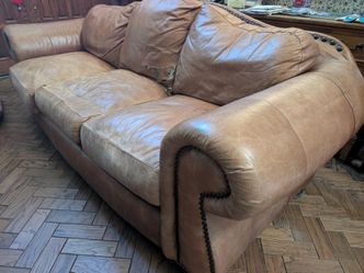 Leather sofa