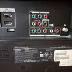 Philips flatscreen TV computer monitor with remote