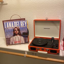 Record  Player And Records 