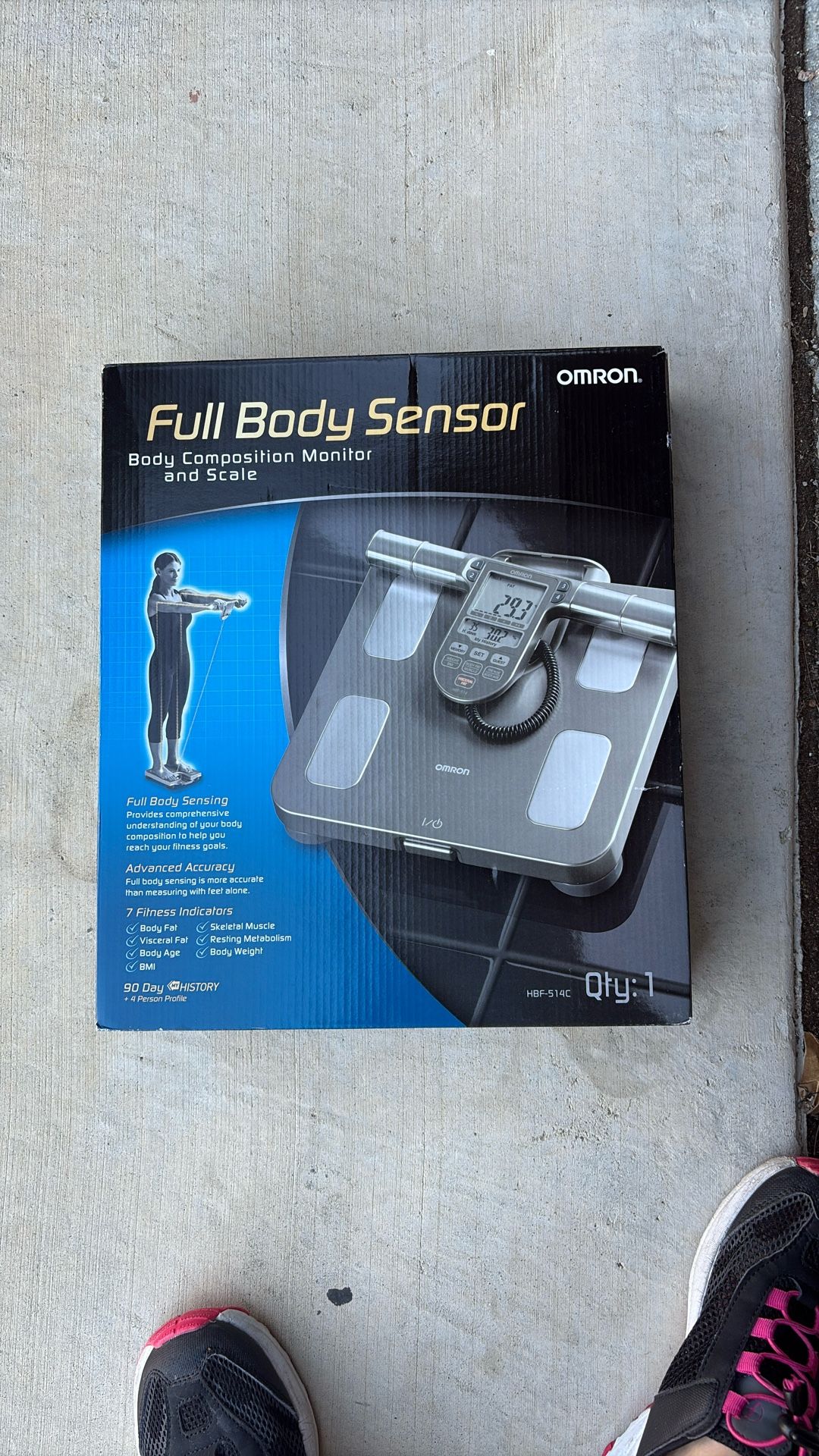 Scale With Full Body Composition Sensor