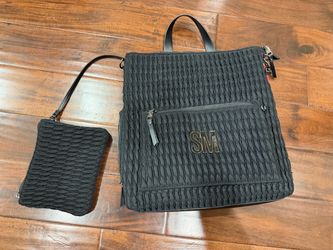 Steve Madden Convertible Backpack/Shoulder Quilted BChina Bag