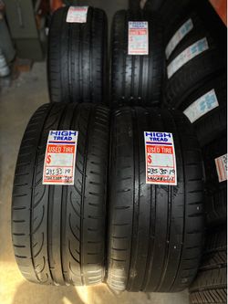 Single used tires each $80 235/35/19