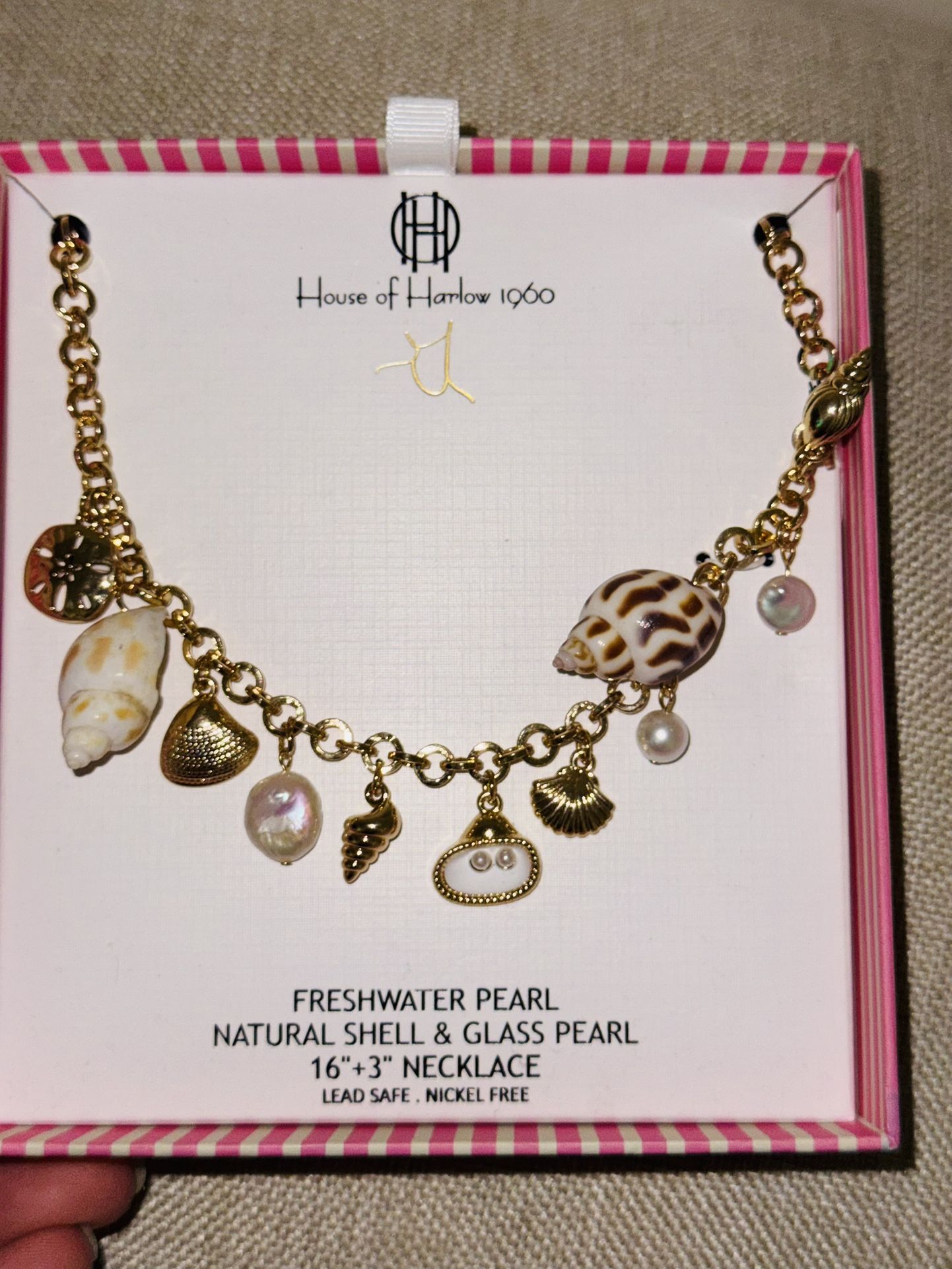 New in the package . 16"+3" NECKLACE LEAD SAFE. NICKEL FREE