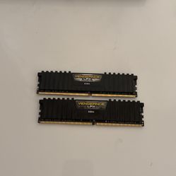 brand new Corsair Vengeance  LPX 3600MHz DDR4  32GB (2x8GB) 3200MHz RAM
