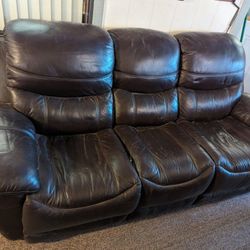 Leather Couch And Loveseat Set
