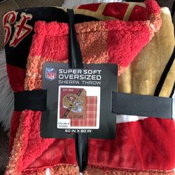 NFL super soft Sherpa blanket
