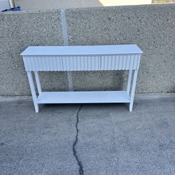 3 Drawer Entryway Console Table