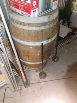Wine barrel for sale